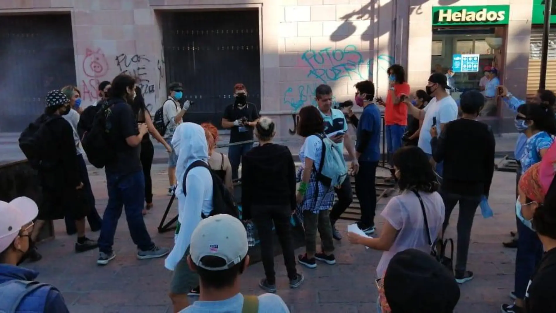 4 marcha contra la brutalidad policíaca en SLP